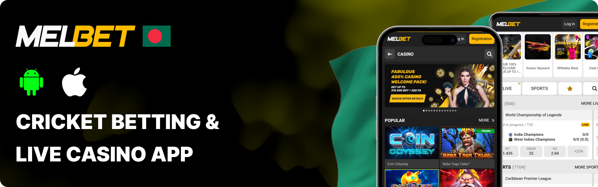 Melbet Bangladesh - Cricket Betting and Live Casino App